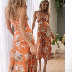 Petal & Pup Witmore Cutout tie dress 4